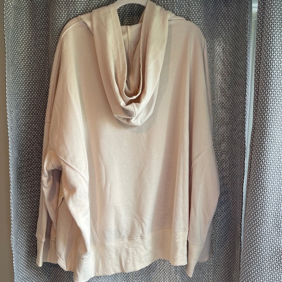 HEYSON Oversized French Terry Hooded Pullover, Vanilla (cream color), 1XL, NWT - Picture 2 of 5
